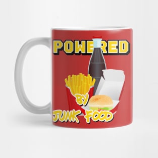 Powered By Junk Food Mug